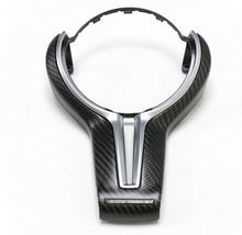 Load image into Gallery viewer, BMW Carbon Fiber M-Sport Steering Wheel Trim