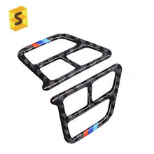 Load image into Gallery viewer, BMW E9X Carbon Fiber Steering Wheel Button Surround Trim