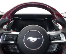 Load image into Gallery viewer, Ford Mustang Carbon Fiber Paddle Shift Extensions