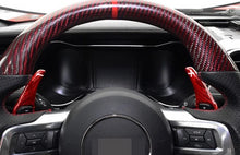 Load image into Gallery viewer, Ford Mustang Carbon Fiber Paddle Shift Extensions