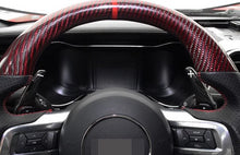 Load image into Gallery viewer, Ford Mustang Carbon Fiber Paddle Shift Extensions