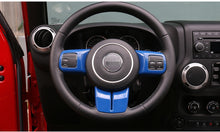Load image into Gallery viewer, 2011-2017 Jeep Wrangler Carbon Fiber Steering Wheel Trim
