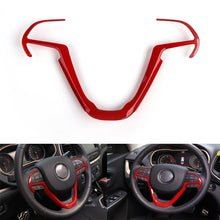 Load image into Gallery viewer, Jeep Grand Cherokee Carbon Fiber Steering Wheel Trim
