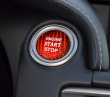 Load image into Gallery viewer, Lexus Carbon Fiber Engine Start Stop Button