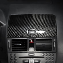 Load image into Gallery viewer, Mercedes Benz C Class W204 Carbon Fiber Navigation Cover