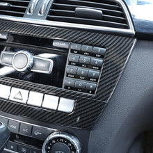 Load image into Gallery viewer, Mercedes Benz C Class W204 Carbon Fiber Center Console