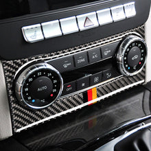 Load image into Gallery viewer, Mercedes Benz C Class W204 Carbon Fiber AC Control Panel