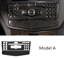Load image into Gallery viewer, Mercedes Benz C Class W204 Carbon Fiber Center Console