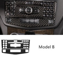 Load image into Gallery viewer, Mercedes Benz C Class W204 Carbon Fiber Center Console