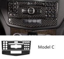 Load image into Gallery viewer, Mercedes Benz C Class W204 Carbon Fiber Center Console