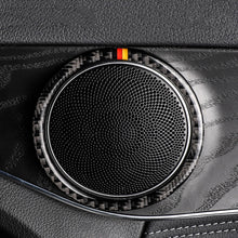 Load image into Gallery viewer, Mercedes-Benz C-Class / GLC Carbon Fiber Speaker Rings