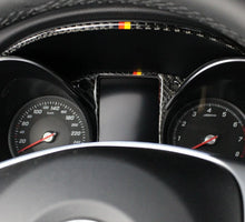 Load image into Gallery viewer, Mercedes-Benz C-Class / GLC Carbon Fiber Instrument Cluster Trim