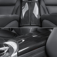 Load image into Gallery viewer, Mercedes-Benz C-Class / GLC Carbon Fiber Central Tunnel Trim