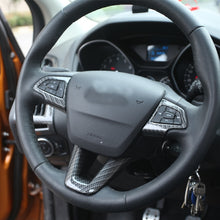 Load image into Gallery viewer, Ford Focus (Mk4) Carbon Fiber Steering Wheel Trim
