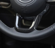 Load image into Gallery viewer, 2018+ Jeep Wrangler Carbon Fiber Steering Wheel Trim
