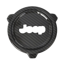 Load image into Gallery viewer, 2018+ Jeep Wrangler Carbon Fiber Steering Wheel Trim