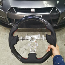 Load image into Gallery viewer, 2007-2016 Nissan GT-R Carbon Fiber Steering Wheel