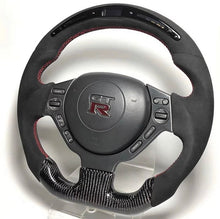 Load image into Gallery viewer, 2007-2016 Nissan GT-R Carbon Fiber Steering Wheel