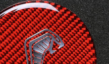 Load image into Gallery viewer, Ford Mustang (2015+) Carbon Fiber Steering Wheel Trim