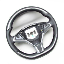 Load image into Gallery viewer, Tesla Model S Carbon Fiber Steering Wheel