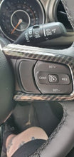 Load image into Gallery viewer, 2018+ Jeep Wrangler Carbon Fiber Steering Wheel Trim