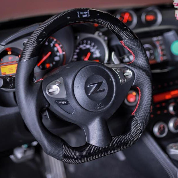 Nissan 370Z Carbon Fiber Steering Wheel