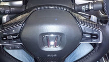 Load image into Gallery viewer, 2018+ Honda Accord Carbon Fiber Steering Wheel Trim