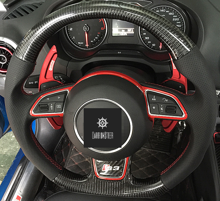 2013+ Audi A3/S3/RS3 Carbon Fiber Steering Wheel
