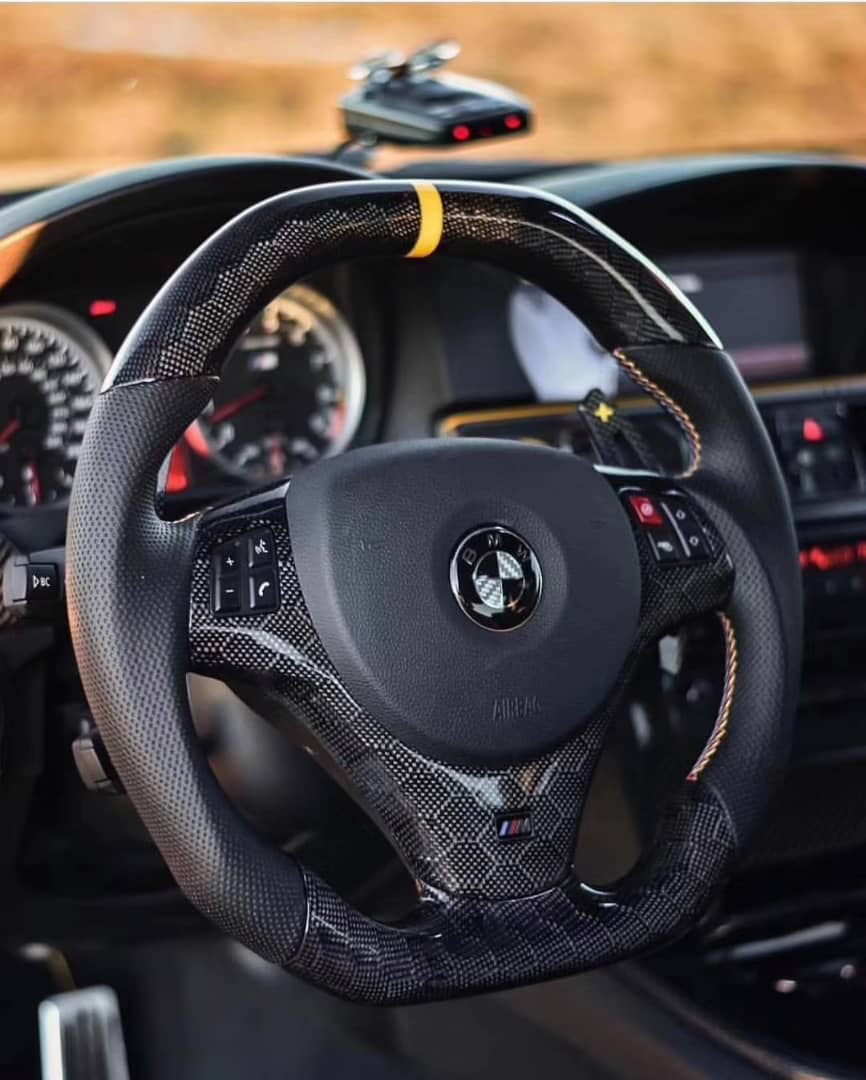 2006-2013 BMW E9X 3 Series Carbon Fiber Steering Wheel – CarbonSteer
