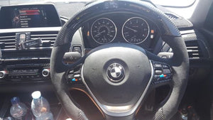 2013-2019 BMW F3X 3/4 Series Carbon Fiber Steering Wheel