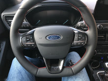 Load image into Gallery viewer, Ford Focus (Mk5) Carbon Fiber Steering Wheel Trim