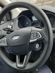 Ford Focus (Mk4) Carbon Fiber Steering Wheel Trim
