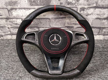 Load image into Gallery viewer, 2014-2019 Mercedes-Benz GLA Carbon Fiber Steering Wheel