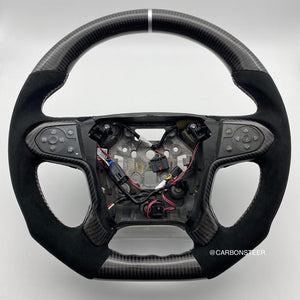 Chevrolet Tahoe/Suburban/Silverado Carbon Fiber Steering Wheel