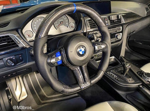 2013-2019 BMW F3X 3/4 Series M-Sport Carbon Fiber Steering Wheel