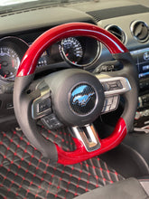 Load image into Gallery viewer, 2018+ Ford Mustang Carbon Fiber Steering Wheel