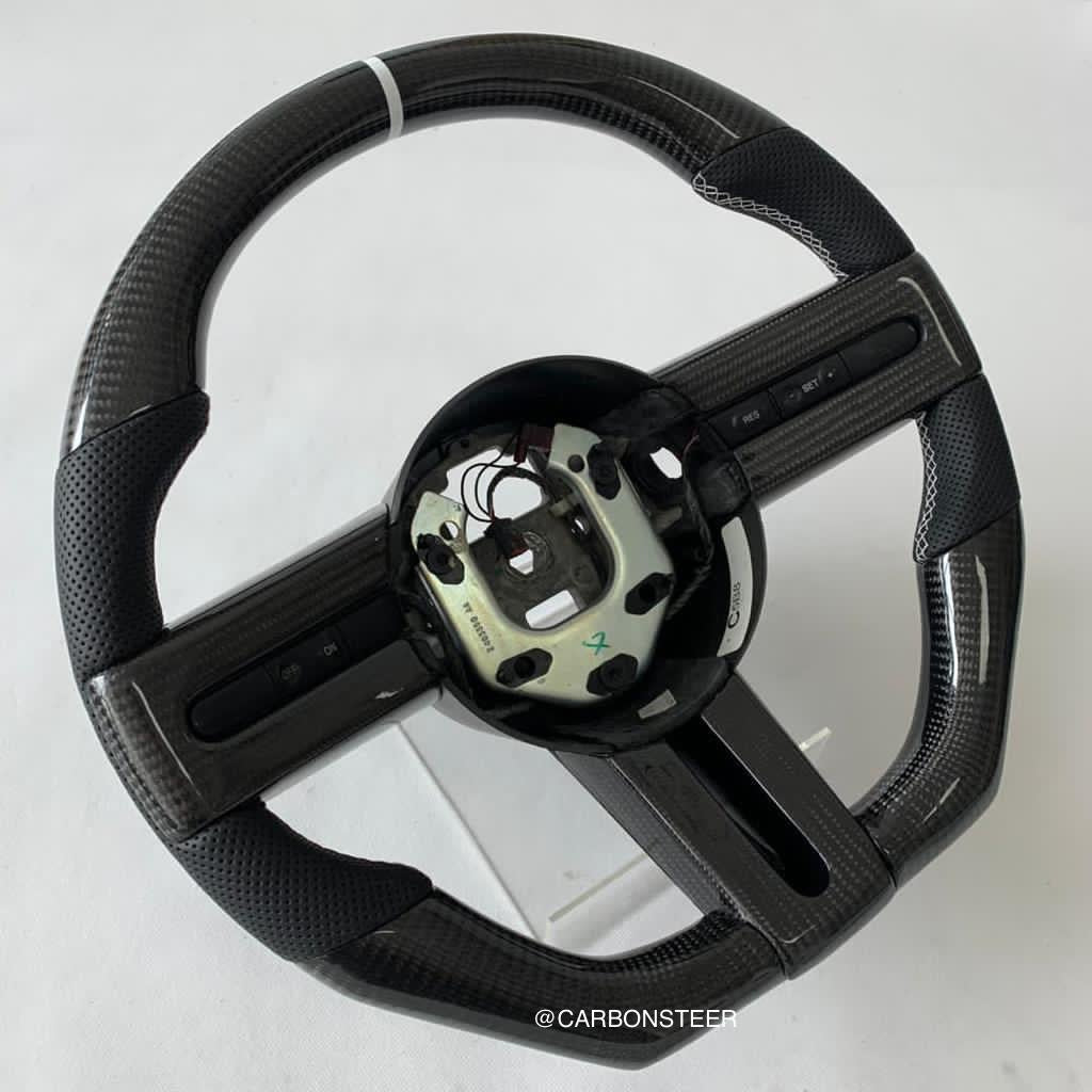 2005-2009 Ford Mustang Carbon Fiber Steering Wheel