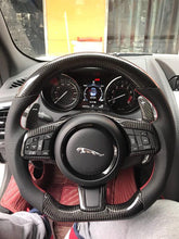 Load image into Gallery viewer, Jaguar F-Type Carbon Fiber Steering Wheel