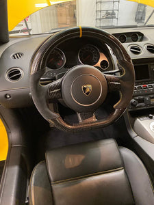 Lamborghini Gallardo Carbon Fiber Steering Wheel