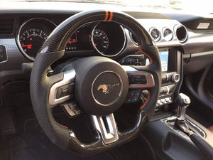 2015-2017 Ford Mustang Carbon Fiber Steering Wheel