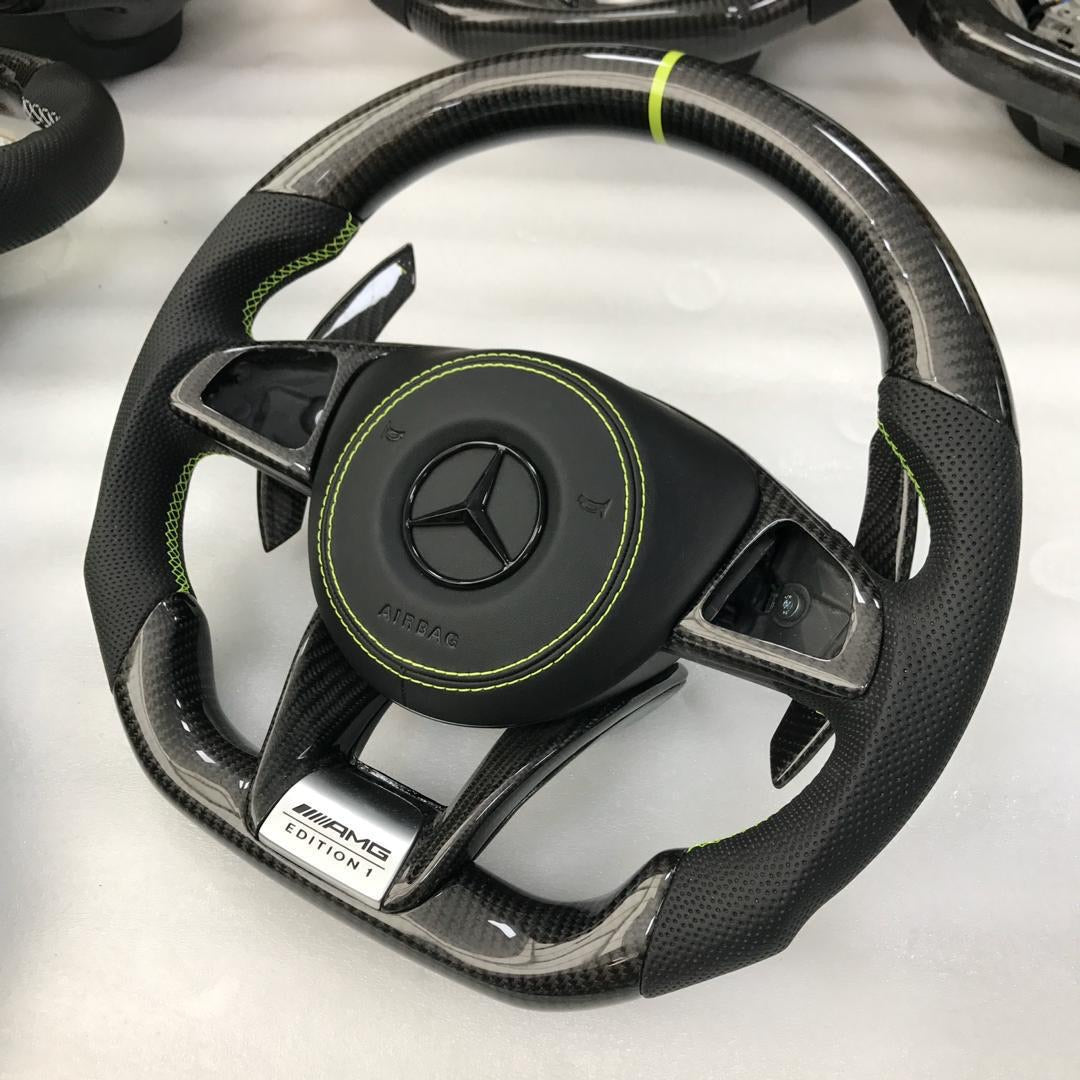 2014-2019 Mercedes-Benz GLA Carbon Fiber Steering Wheel – CarbonSteer