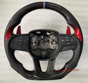 Dodge Charger Carbon Fiber Steering Wheel