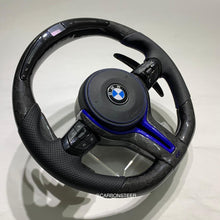 Load image into Gallery viewer, 2013-2019 BMW F3X 3/4 Series M-Sport Carbon Fiber Steering Wheel