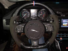 Load image into Gallery viewer, Jaguar F-Type Carbon Fiber Steering Wheel