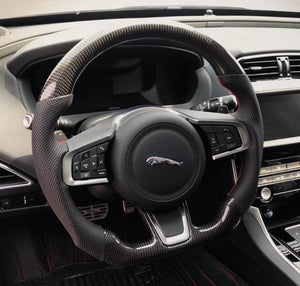 Jaguar XE Carbon Fiber Steering Wheel