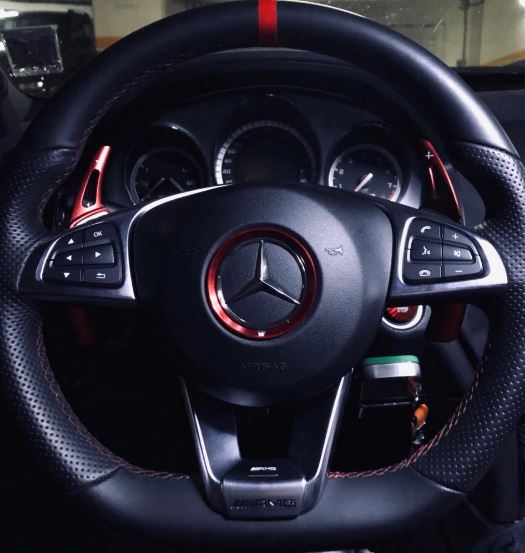Aluminum Gear Shift Paddles, Mercedes-benz Car Steering Wheel Shift Paddle  Extensions New A B C Cla Cls E Glc Gle S Sl V G Vito Gear Shift Paddles