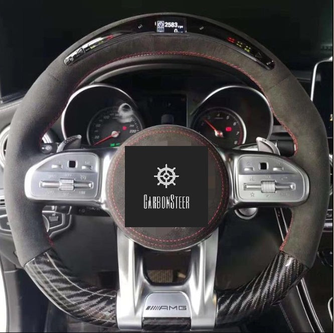 2019+ Mercedes-Benz G-Class Carbon Fiber Steering Wheel