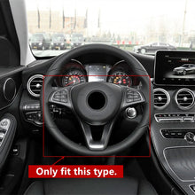 Load image into Gallery viewer, Mercedes-Benz C/E/GLC Carbon Fiber Steering Wheel Trim