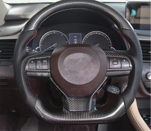 Lexus Carbon Fiber Steering Wheel Trim
