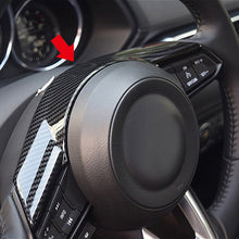 Load image into Gallery viewer, Mazda Carbon Fiber Steering Wheel Trim